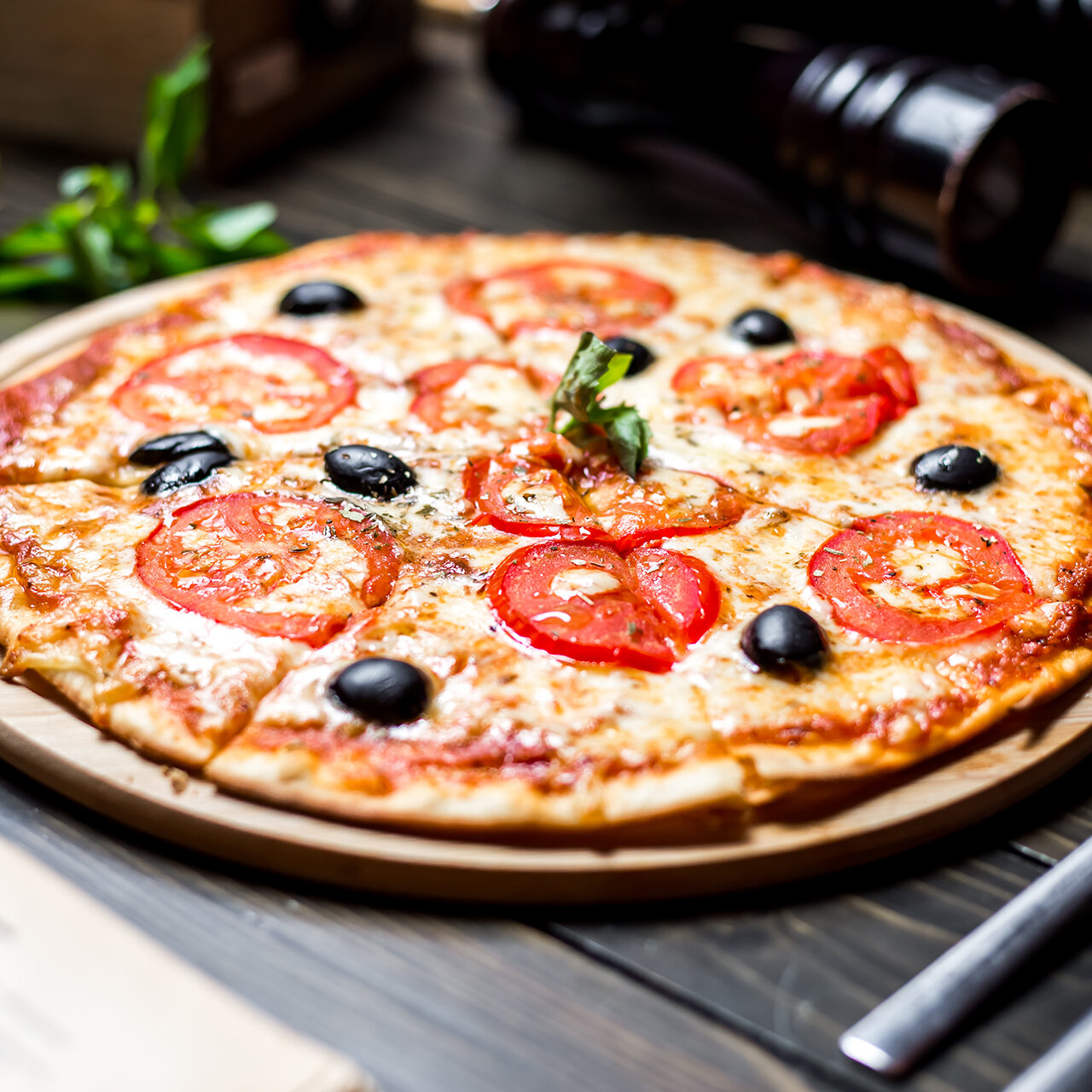 pizza tonda romana fine