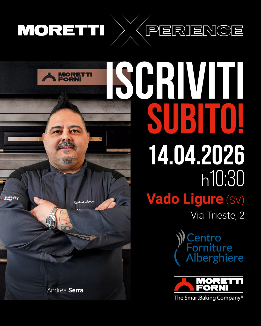 04 14 Invito Moretti Xperience CFA Serra Iscriviti